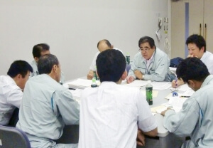 情報共有・検討会の様子